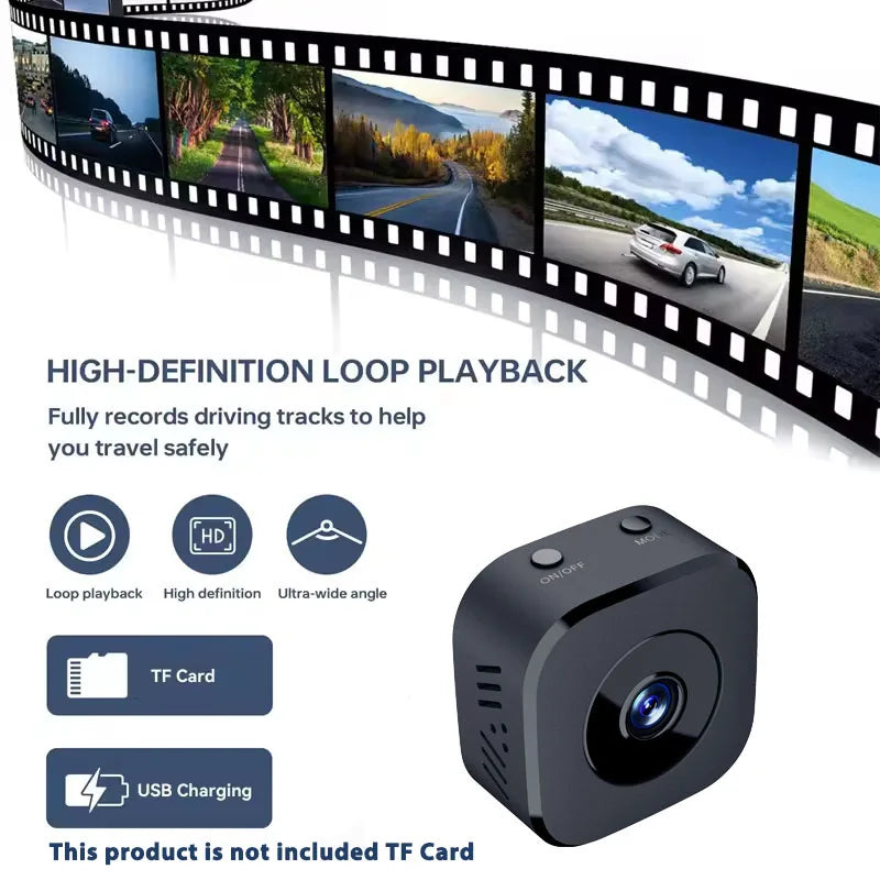 1080P HD Mini WiFi Camera Indoor Safety Security Surveillance Baby Monitor Night Vision Camcorder IP Cam Audio Video Recorder