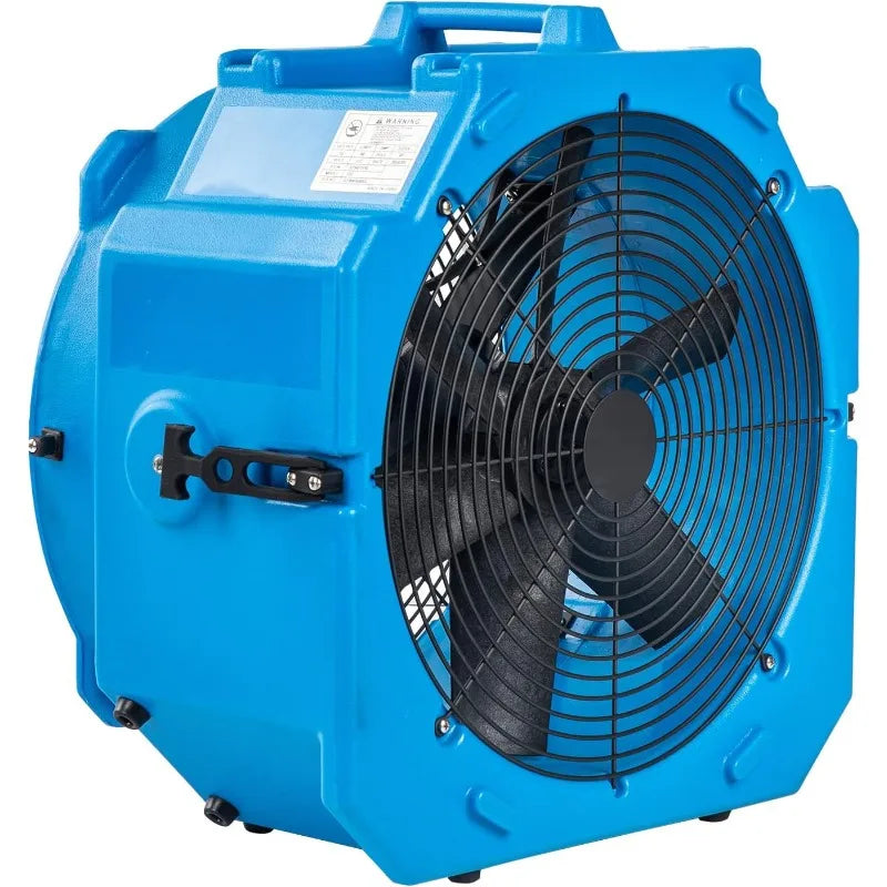 AM25AX 2-Speed 4000 CFM 18-Inch Axial Fan Air Mover Blower with Roto-Mold Housing for Water Damage Restoration
