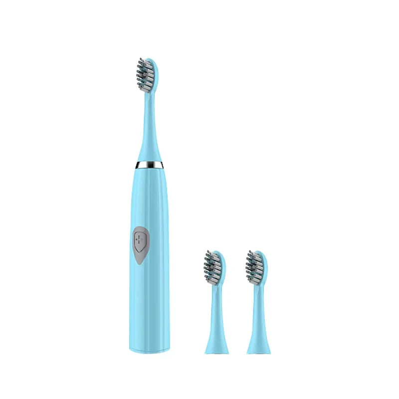 Adult Automatic  Toothbrush Couples Set, Electric Toothbrush Suitable For Home Or Travel Use, Random Brush Head Color