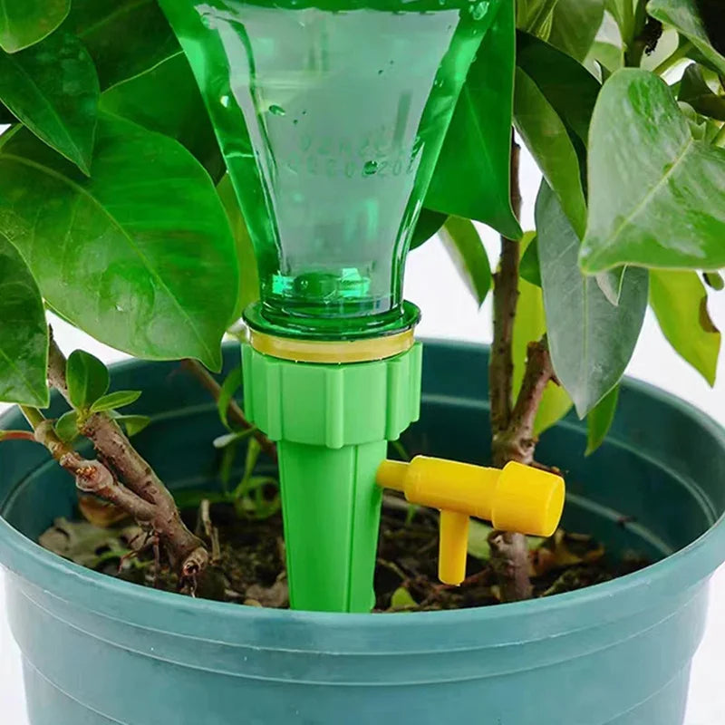 Automatic Drip Irrigation System Self Watering Spike For Flower Plants Greenhouse Garden Adjustable Auto Water Dripper Device