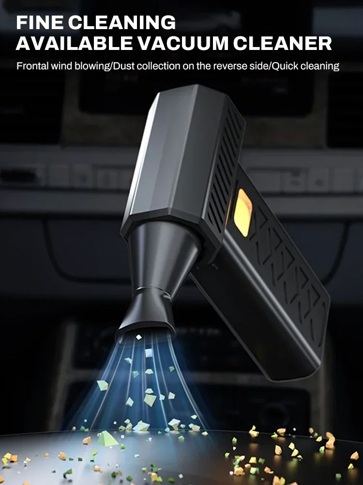 Brushless Electric Air Duster Turbo Jet Fan Violent Fan 6 Gears Adjustable 600000 RPM Cleaning Blower Portable Blowing Snow Tool