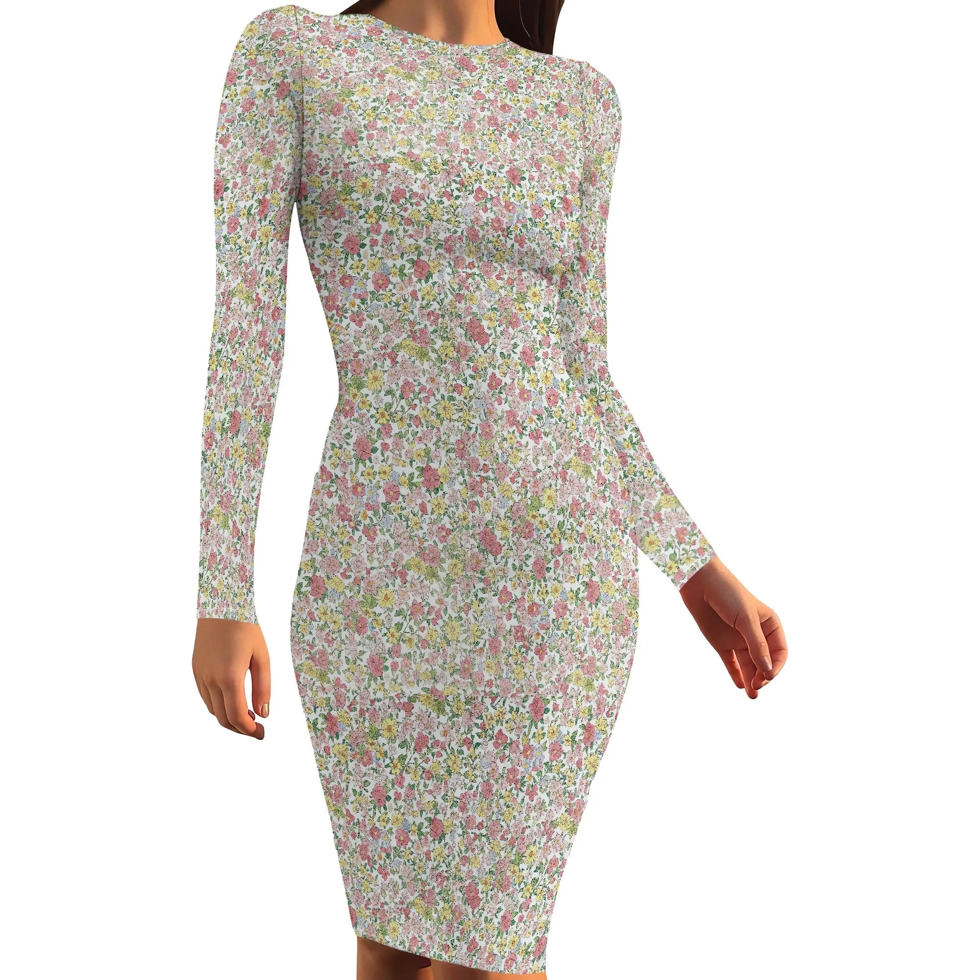 Bodycon Dresses for Women Sexy Midi Long Sleeve Date Night Sleeveless Club Party Casual Maxi Dress