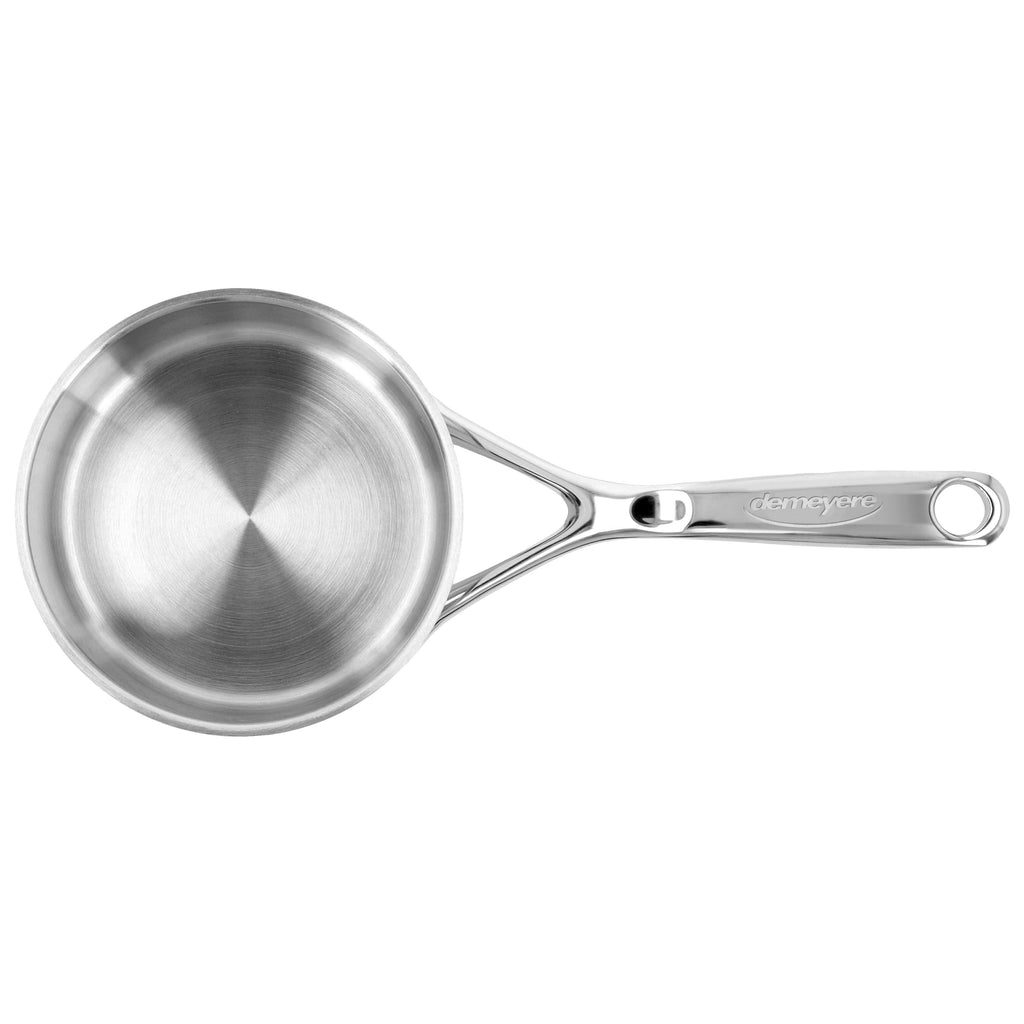 DEMEYERE Atlantis 7 1 L 18/10 Stainless Steel Round Sauce Pan With Lid, Silver