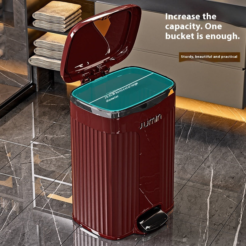 Household Trash Can Toilet Storage Container Pressure Ring