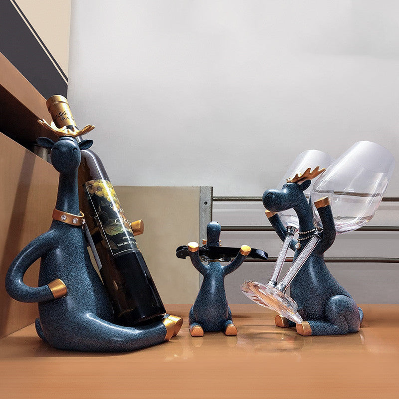 Wine cabinet decorations ornaments porch wine rack