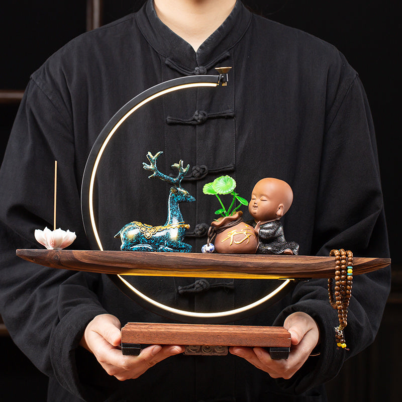 Led Light Circle Creative Lighting Home Living Room TV Cabinet Porch Furnishings