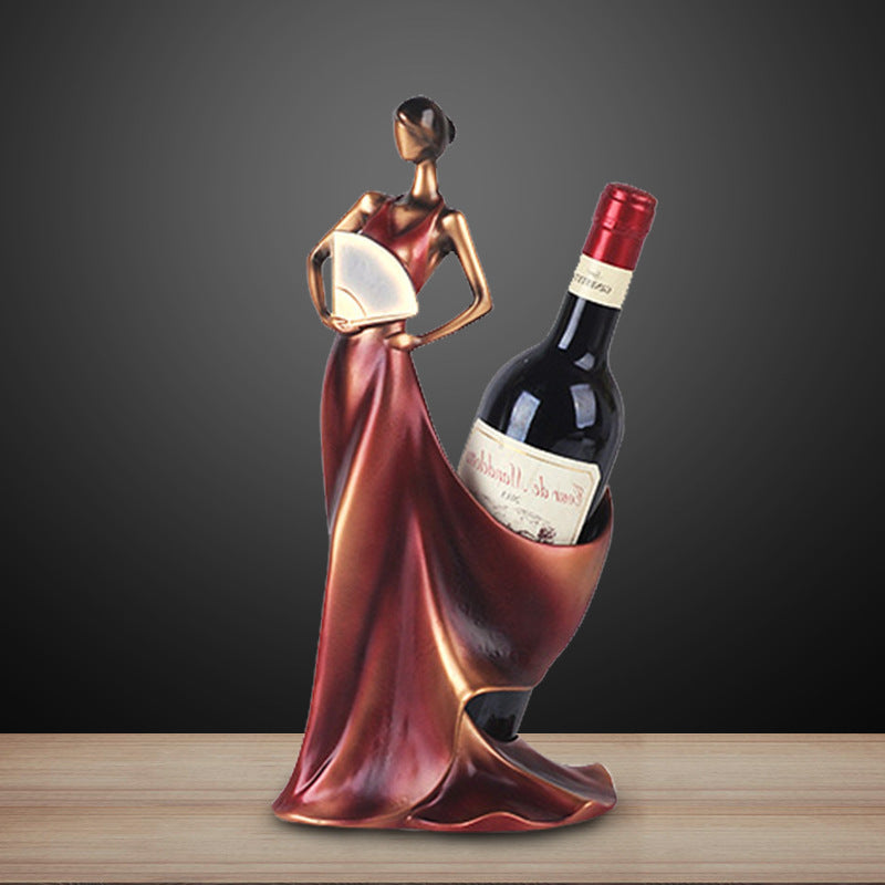 Wine Rack Cabinet Home Decoration Resin