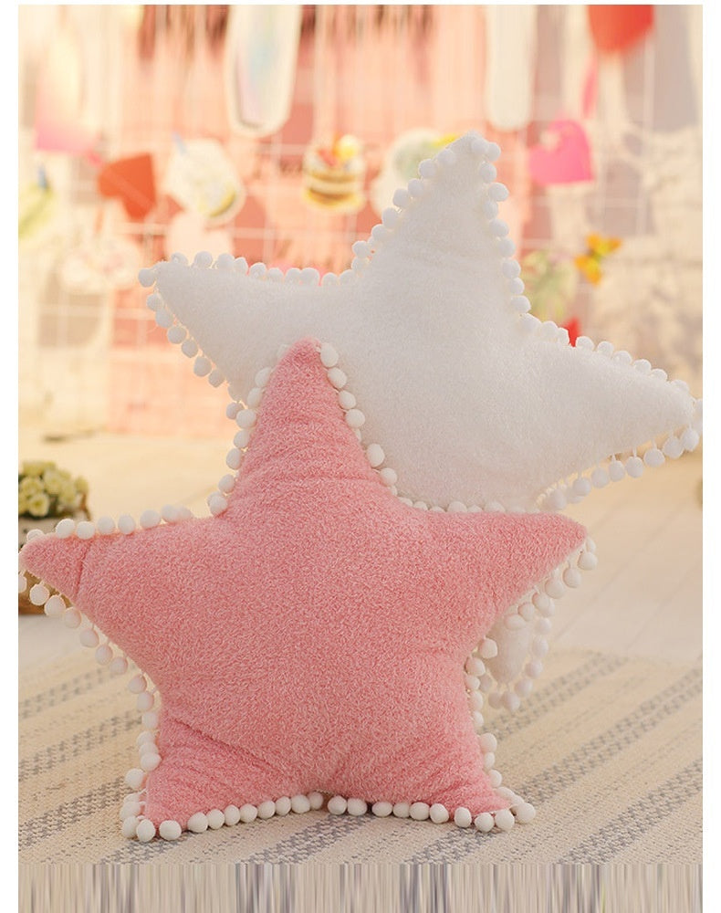 Moon Cloud Five-pointed Star Pillow INS Nordic Style