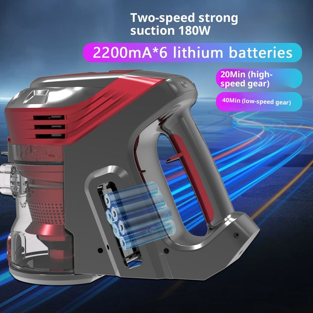 Household Large Suction 180W High Power Wireless Vacuum Cleaner