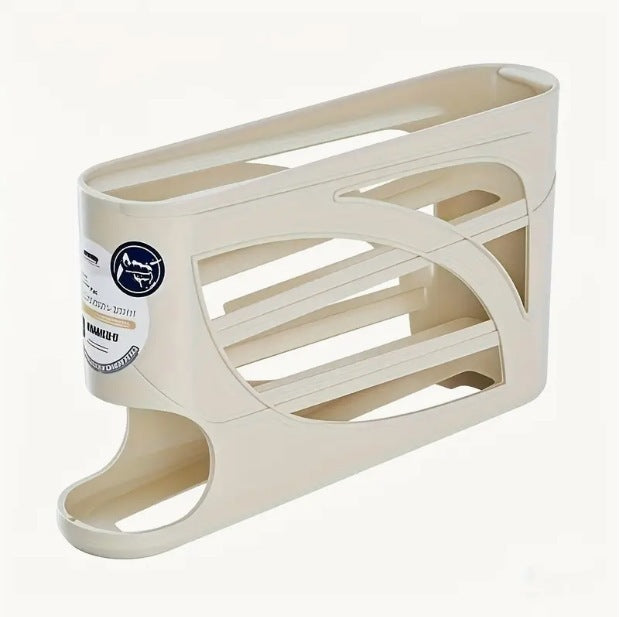 Rolling Slide Egg Storage Box For Refrigerator
