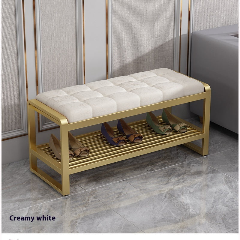 Entrance Changing Shoes Can Sit And Store Shoes Rack