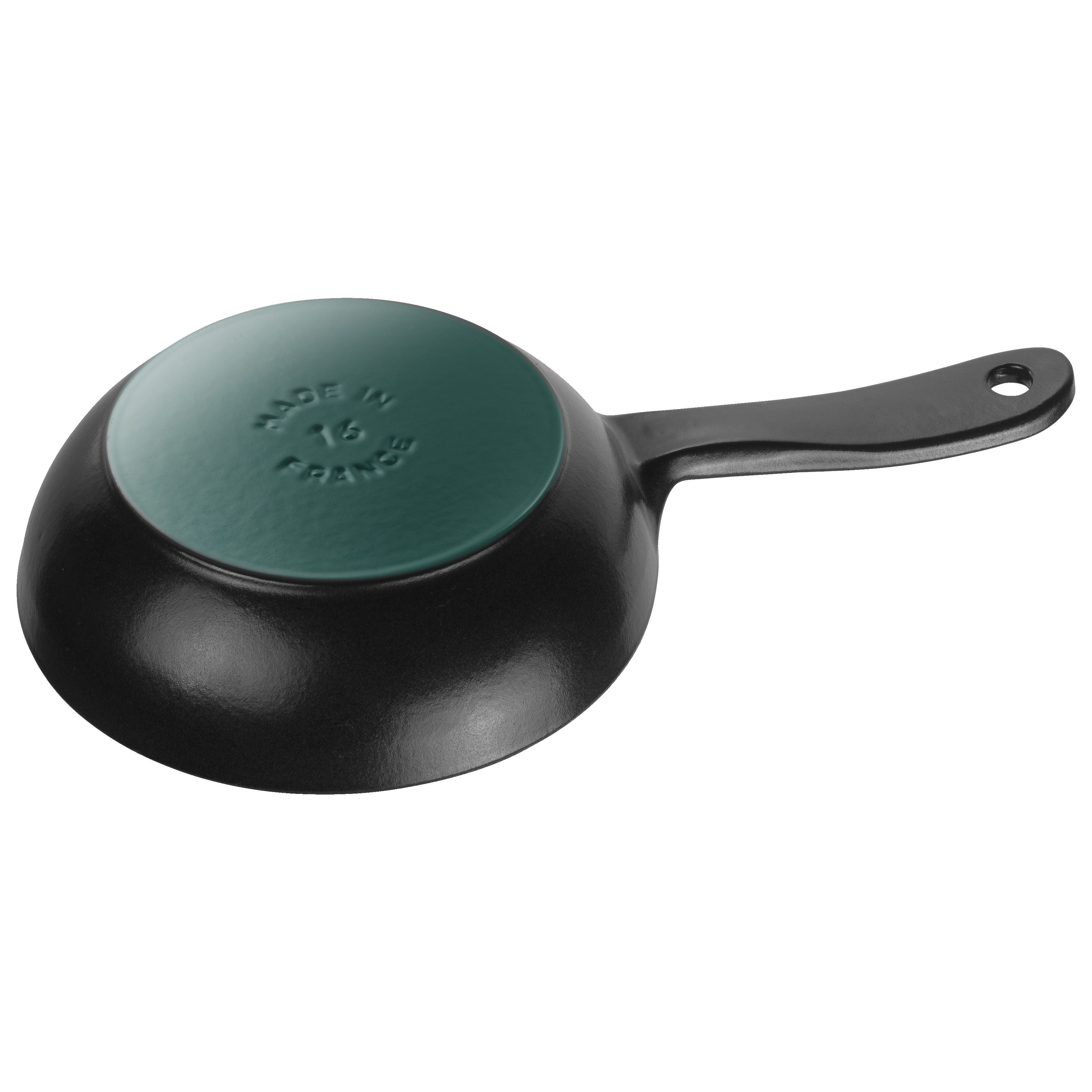 STAUB Pans 16 cm / 6.5 inch Cast Iron Frying Pan, Black