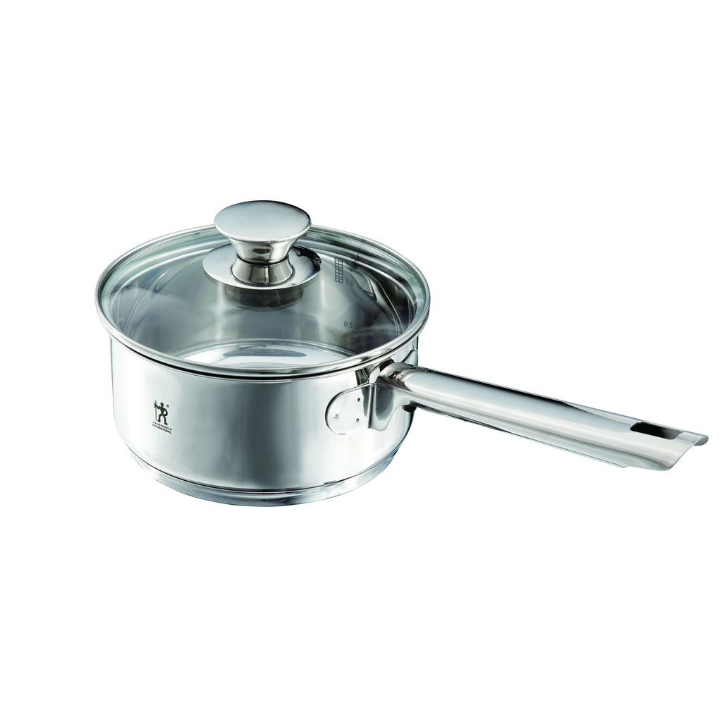 HENCKELS Biarritz 10 Piece 18/10 Stainless Steel Cookware Set