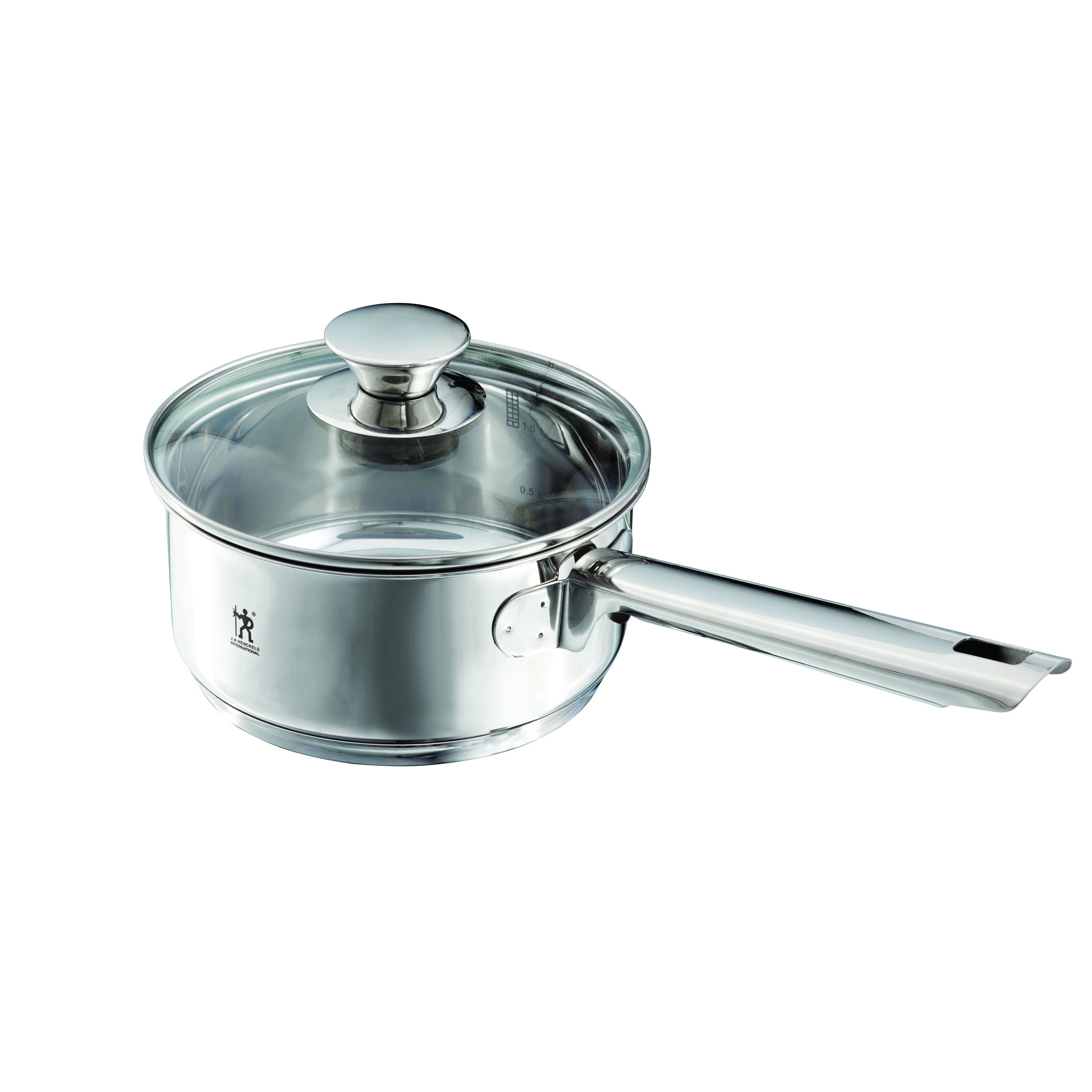 HENCKELS Biarritz 10 Piece 18/10 Stainless Steel Cookware Set