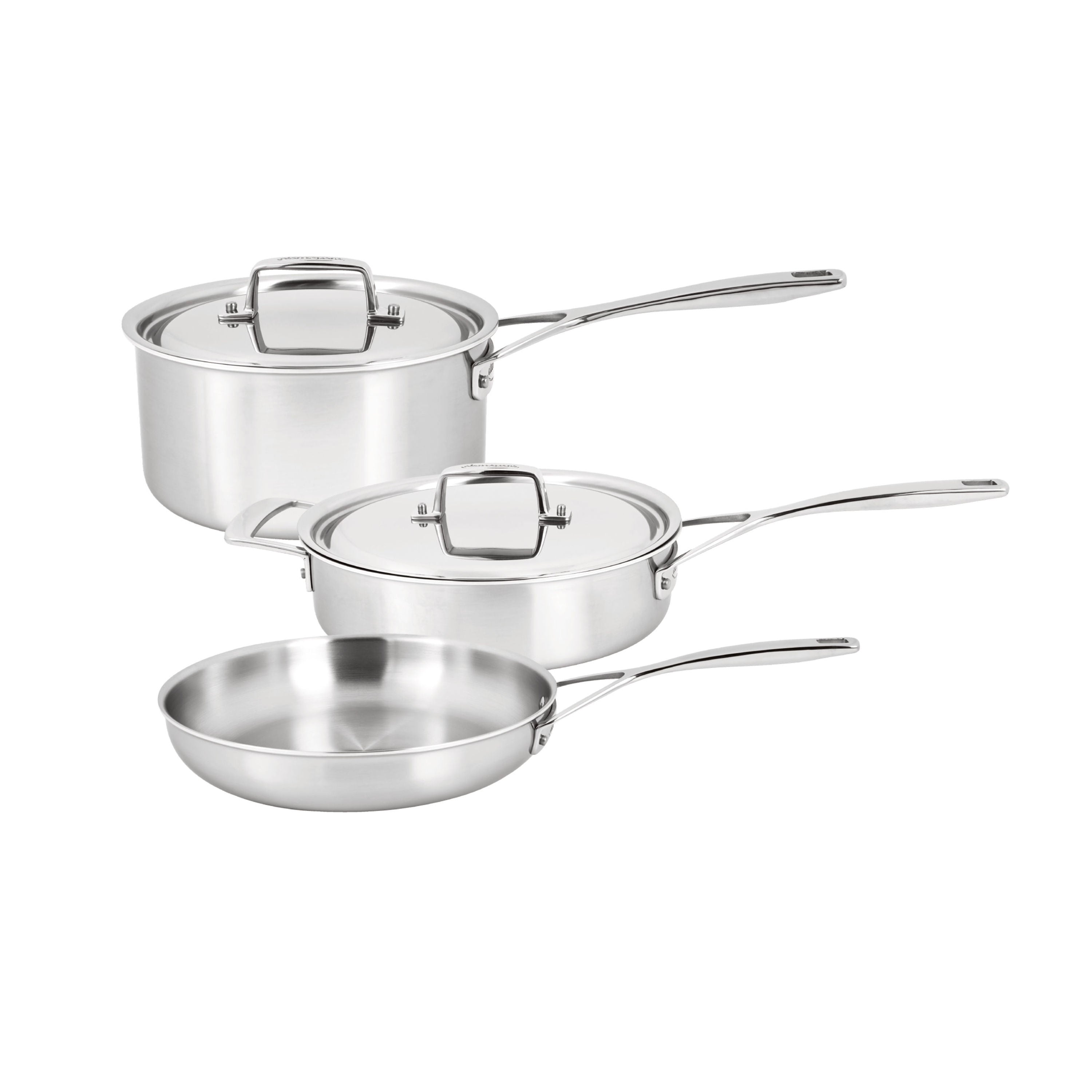 DEMEYERE Essential 5 5 Piece 18/10 Stainless Steel Cookware Set