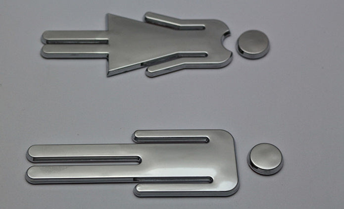 12cm Bathroom Signboard Bathroom Door Plate