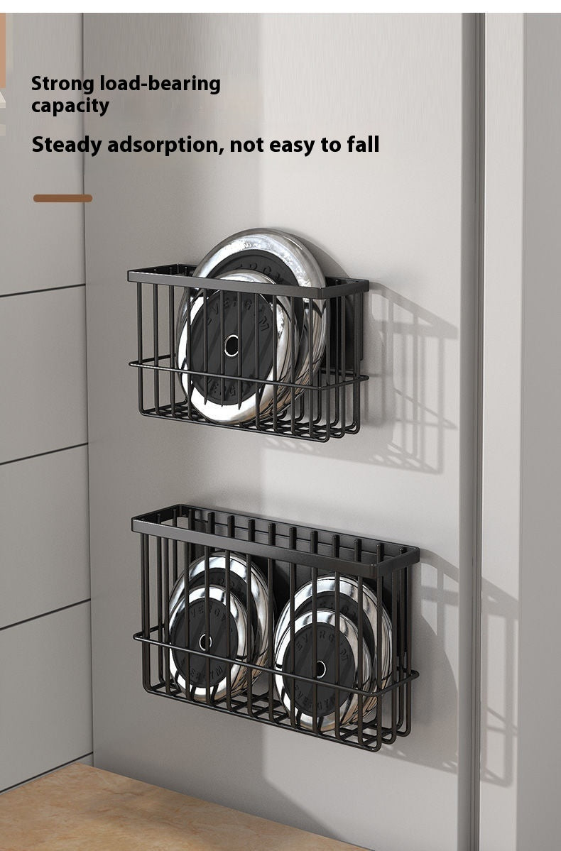 Kitchen Refrigerator Magnetic Storage Rack