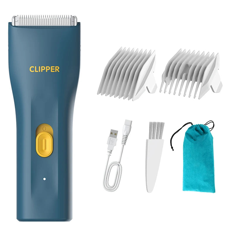2023Men's Electric Groin Hair Trimmer Pubic Hair Trimmer Body Grooming Clipper for Men Bikini Epilator Rechargeable Shaver Razor