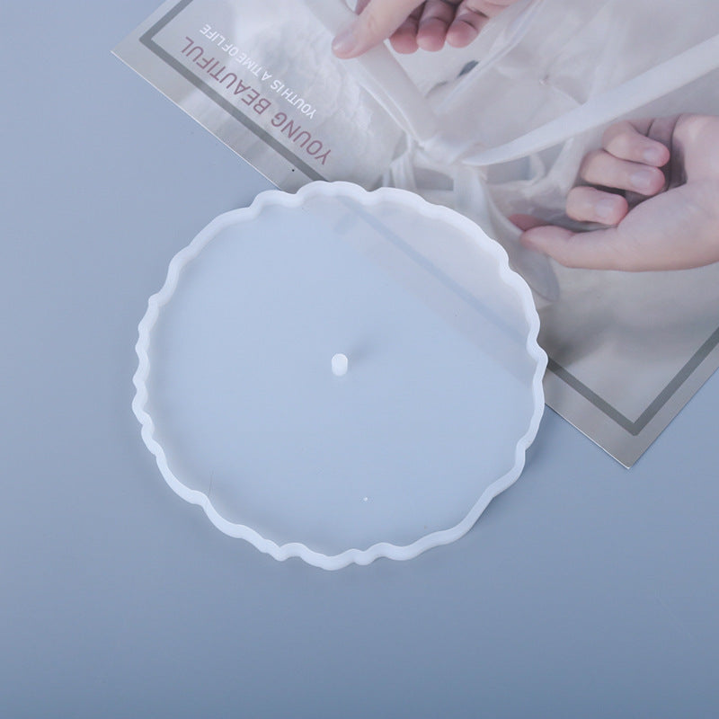 Three-layer Flower-shaped Tray, Fruit Tray, Tea Tray, Set Table, Fruit Silicone Abrasives