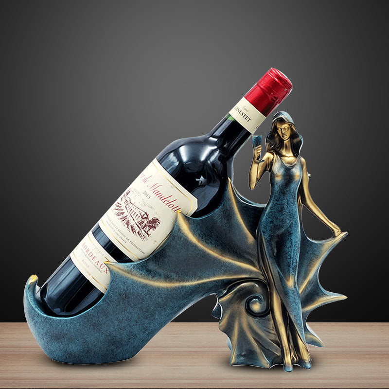 Wine Rack Cabinet Home Decoration Resin