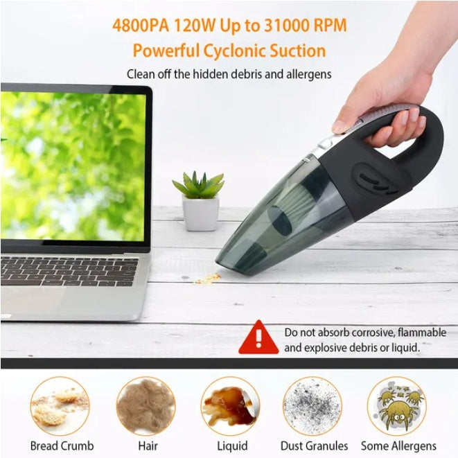 Car Cordless Rechargeable Handheld Vacuum Cleaner