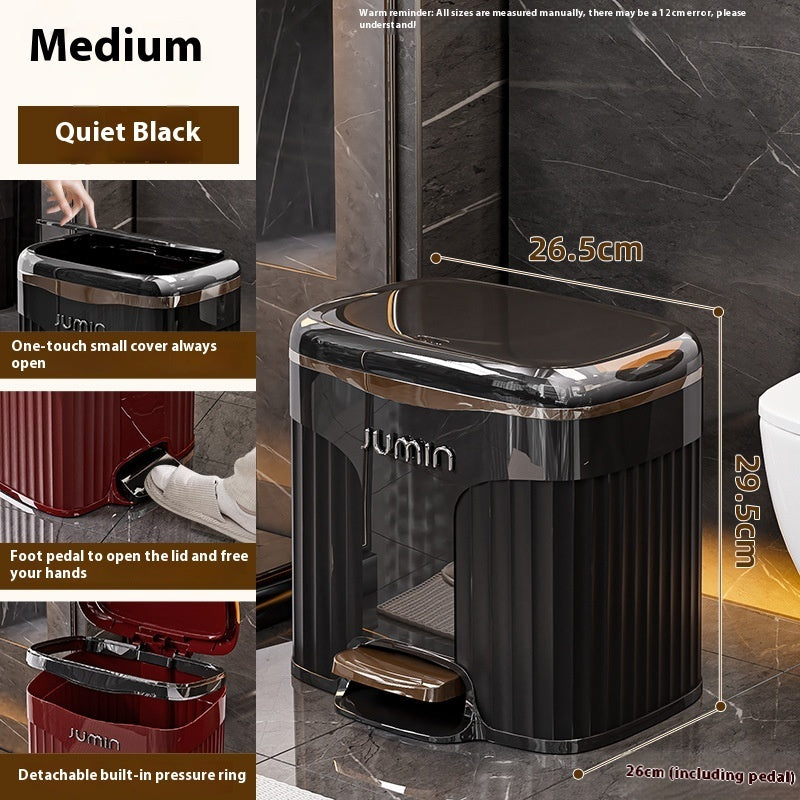 Household Trash Can Toilet Storage Container Pressure Ring