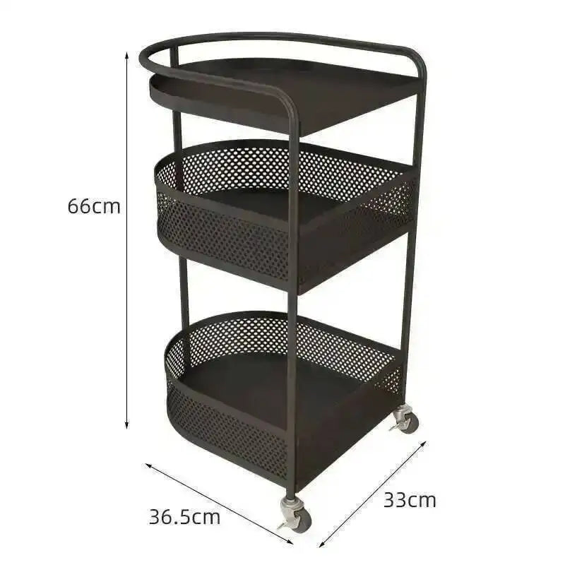 Trolley Book Organization Mobile Room Home Trolley Snack Storage and Storage Multiple Layers Rack 트롤리 Organizer Cart Living 카트