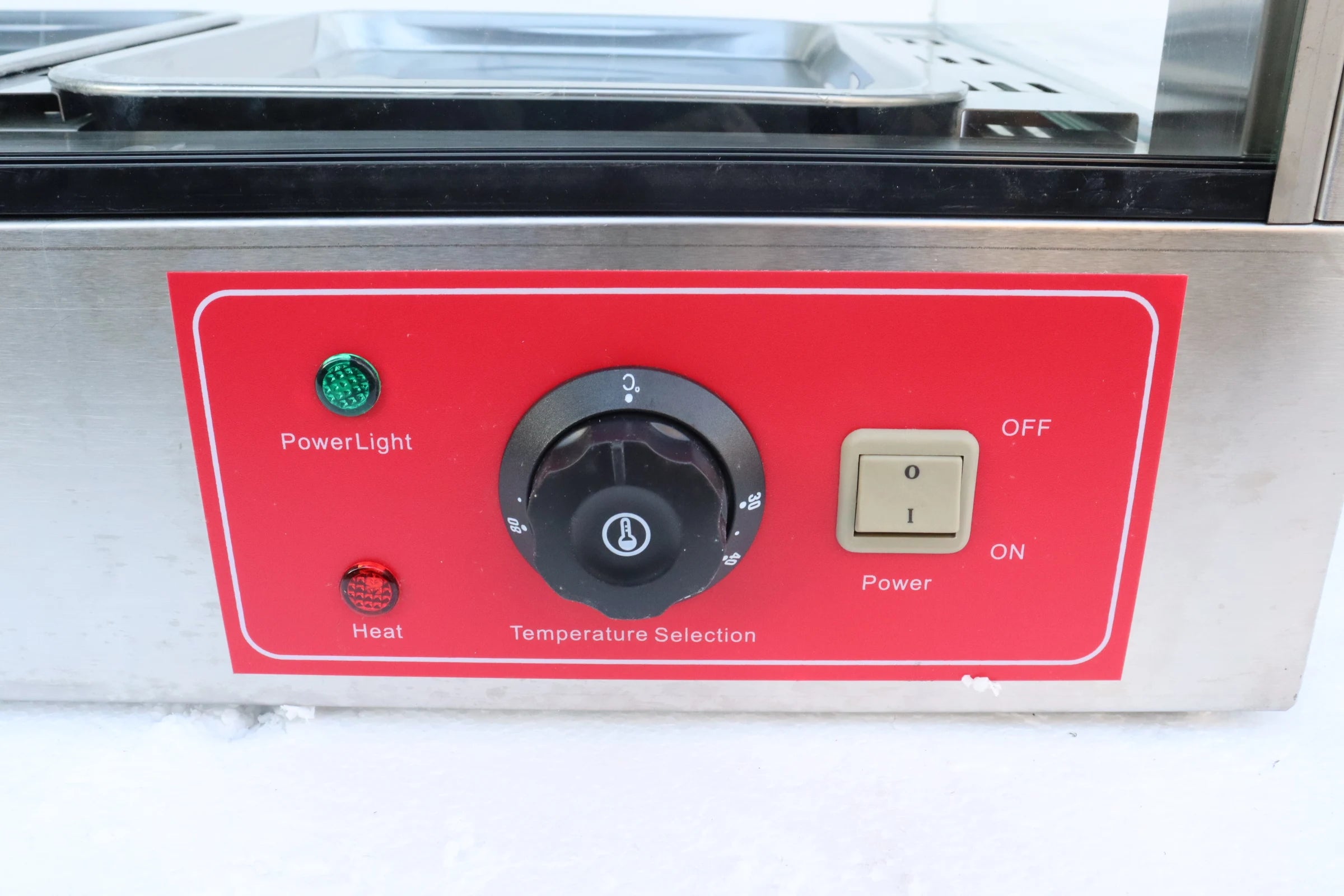 Hot Products Food Warming Cabinet Food Countertop Display Heater With Glass For Commercial Kitchen Equipment Factory Direct Sale