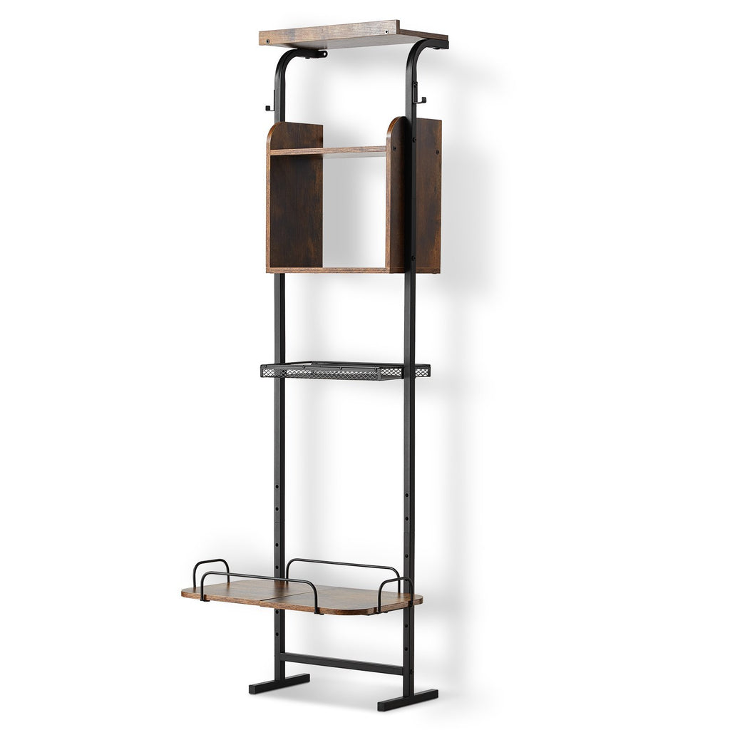 Pet Feeding Station With Storage Dog Food Toy Organizer Raised Dog Bowls