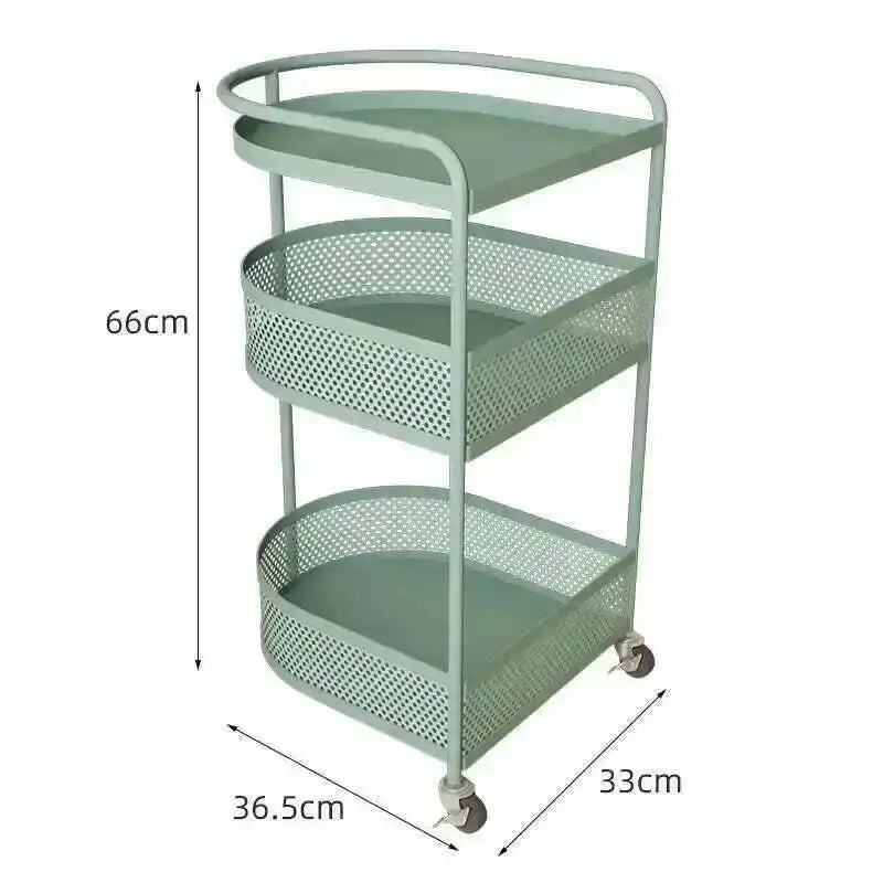 Trolley Book Organization Mobile Room Home Trolley Snack Storage and Storage Multiple Layers Rack 트롤리 Organizer Cart Living 카트