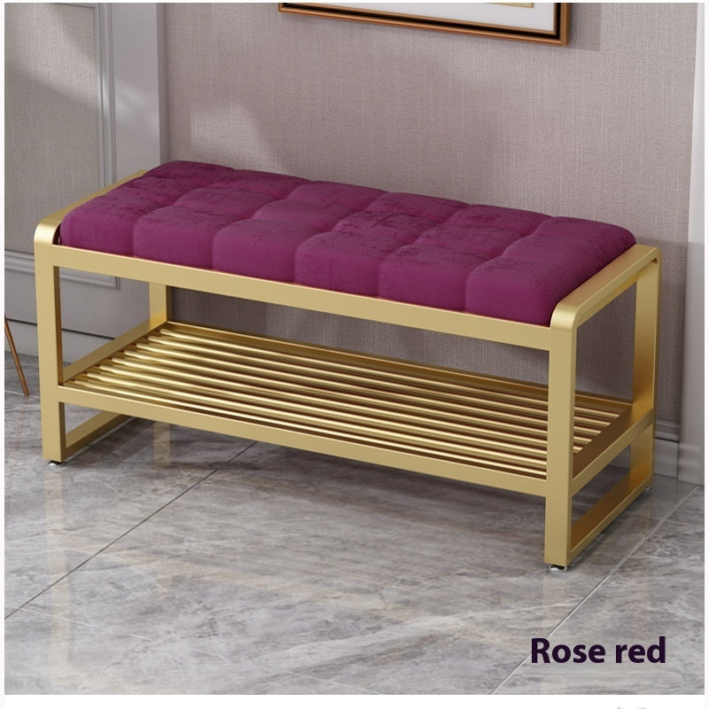 Entrance Changing Shoes Can Sit And Store Shoes Rack