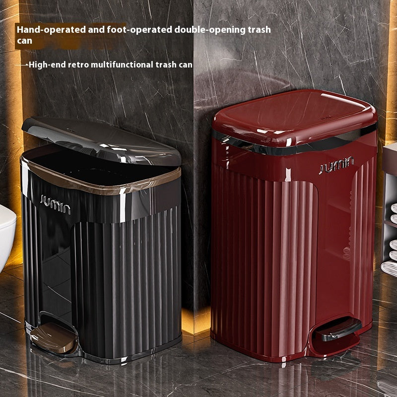 Household Trash Can Toilet Storage Container Pressure Ring