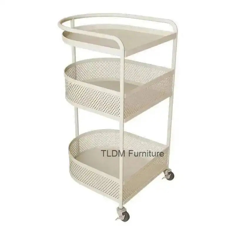 Trolley Book Organization Mobile Room Home Trolley Snack Storage and Storage Multiple Layers Rack 트롤리 Organizer Cart Living 카트