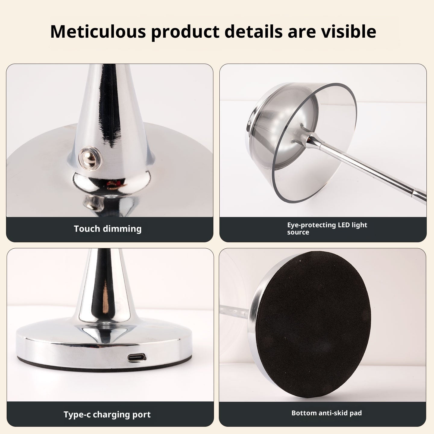 Light Luxury Living Room Bedroom Creative Decorative Table Lamp