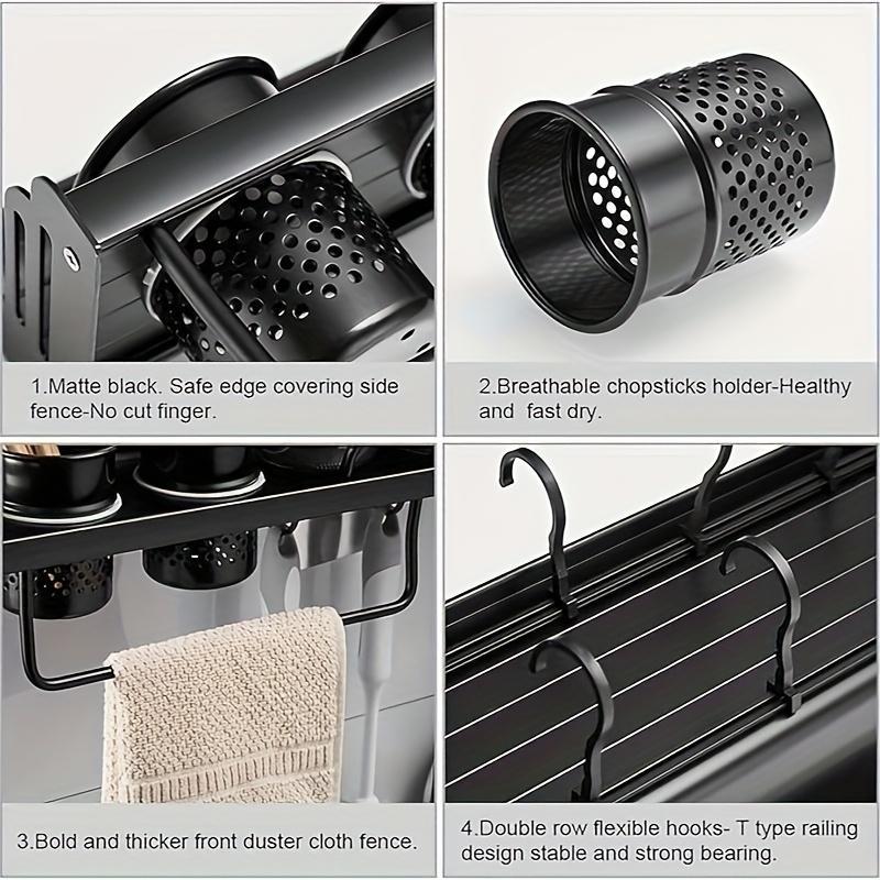 Wall Mounted Cutlery Rack And Camping Kitchen Rack With Spice Rack,Please Note That This Product Is Shipped By Yourself For The Average Shipping Cost.