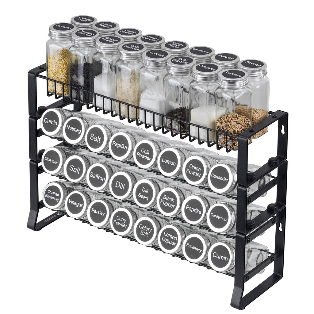 Spice Rack Organizer For Cabinet Kitchen Countertop Seasoning Organizer 18x11 In.