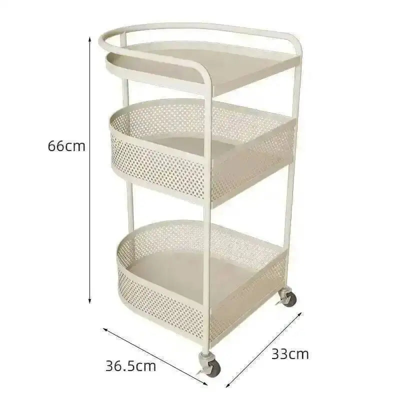 Trolley Book Organization Mobile Room Home Trolley Snack Storage and Storage Multiple Layers Rack 트롤리 Organizer Cart Living 카트