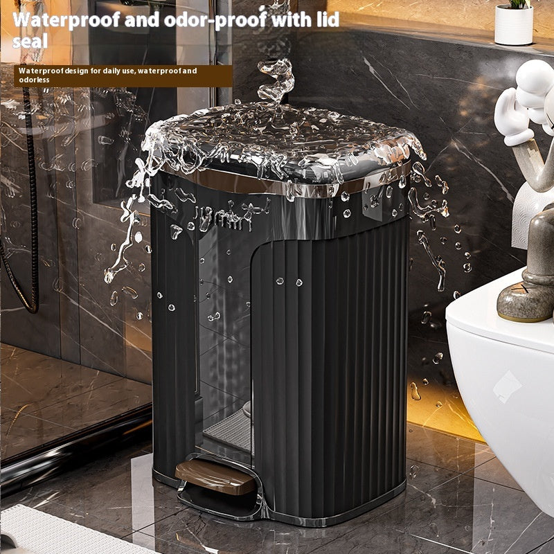 Household Trash Can Toilet Storage Container Pressure Ring