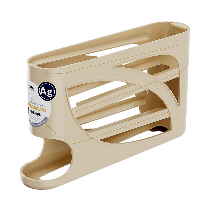 Rolling Slide Egg Storage Box For Refrigerator