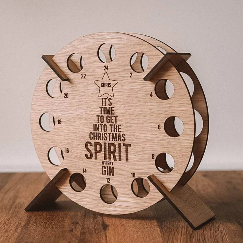 Christmas Tree Wooden Wine Rack Wine Holders Kitchen Assembled Display Stand Organizer Bar Storage Bar Wine Cabinet Accessories