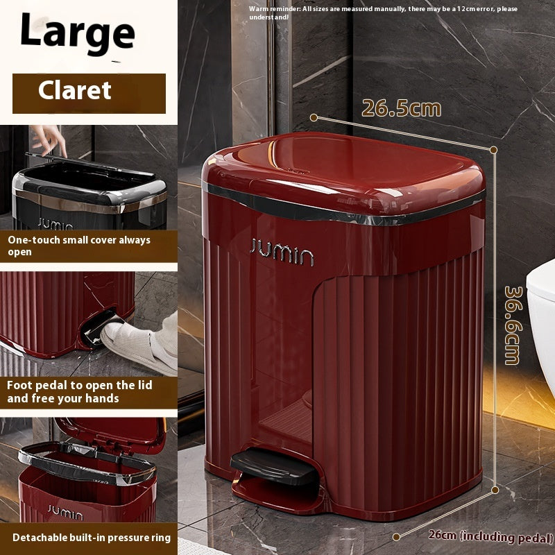 Household Trash Can Toilet Storage Container Pressure Ring