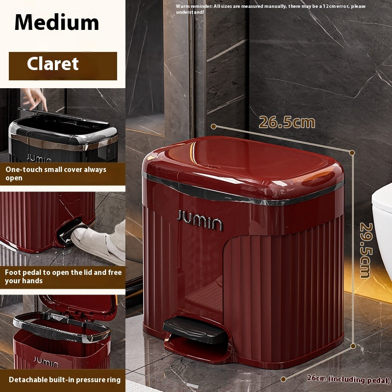 Household Trash Can Toilet Storage Container Pressure Ring