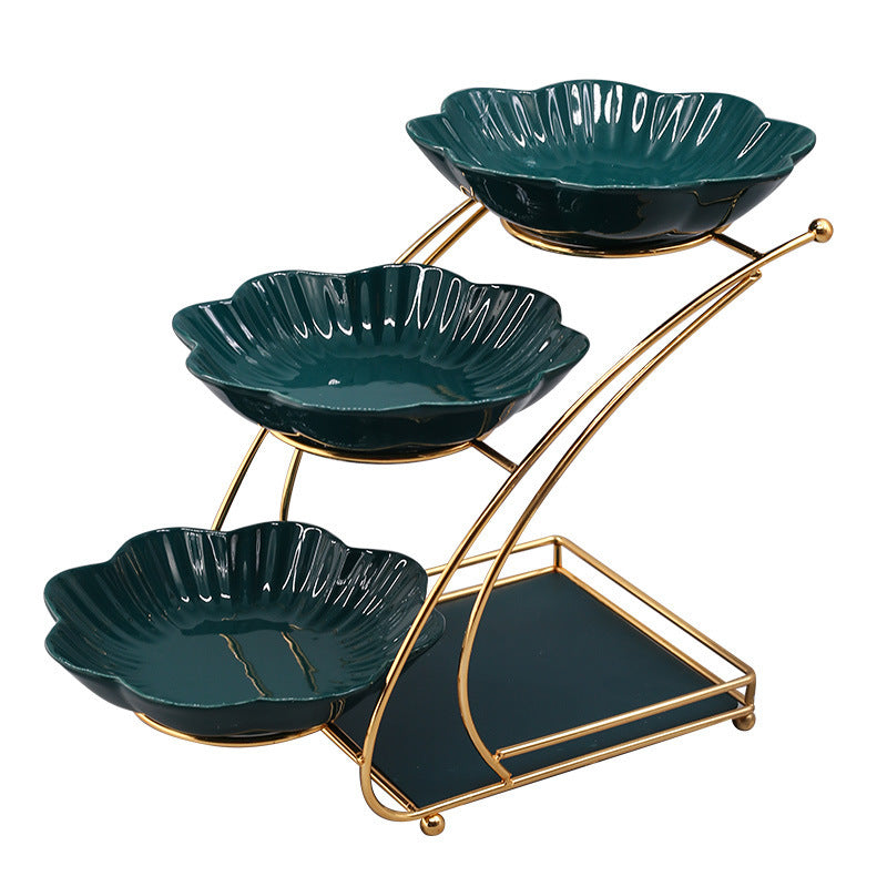 Multi-layer Fruit Tray Snacks Dried Fruit Tray Coffee Table