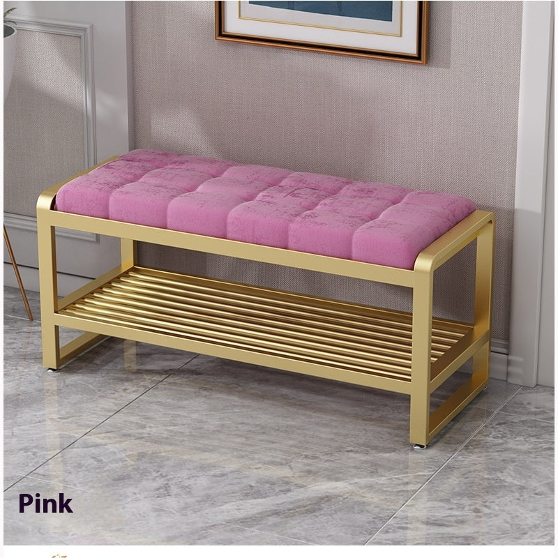 Entrance Changing Shoes Can Sit And Store Shoes Rack